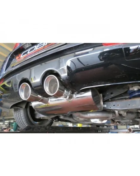 VW Golf R MK6 (5K) 09-12 Cobra Sport Cat Back System (Resonated) VW Golf R MK6 (5K) 09-12 Cobra Sport Cat Back System (Resonated)